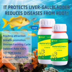 NaturalLiver+ Aquatic Additive - TCM Kruiden + Probiotica - Lever- en galblaasverzorging - Versterkt de immuniteit - Visgroeistimulator - Product Image 2