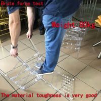 Chaises Chiavari Phoenix en résine plastique transparente pour mariage, événement, hôtel, salle à manger, utilisation en extérieur, style Tifany, chaise Typhani