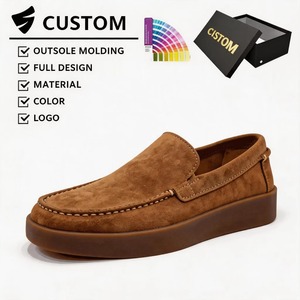 Mocasines de Cuero Hechos a Mano para Hombre, Zapatos Casuales de Negocios con Aumento de Altura - Product Image 4