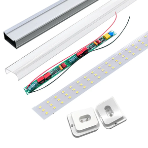 Banqcn Oem Odm Lampu <span class=keywords><strong>LED</strong></span> Linear T8 Kecerahan Tinggi <span class=keywords><strong>4FT</strong></span> 8FT 160lm/W Setengah Aluminium Setengah PC IP55 Tahan Air - Product Image 4