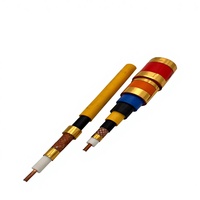 Cable Coaxial Blindado de Cobre Trenzado Xinqiao 50-9, Cable de Comunicación para Transmisión de Señal de Radio para Minería