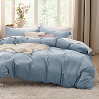 Ensemble housse de couette et taies d'oreiller moelleux, décoration de luxe pour la maison, literie 100% polyester, écologique, toutes saisons, taille personnalisée disponible