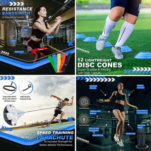 CZFIT - Kit de Entrenamiento de Velocidad y Agilidad para Fútbol, Escalera de Agilidad Impermeable de 6 m de Largo, Fácil de Transportar, para Todas las Estaciones - Product Image 5