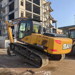 Excavatrice Sany 215 d'occasion, modèle 2022, moteur Cummins, poids opérationnel de 40 tonnes, 1200 heures de fonctionnement, capacité de la benne de 1,2 m³, pompe hydraulique MOOG - Product Image 1