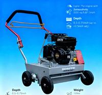 Moteur DR-84 Power Rake 7HP avec moulinet à fléau de 20 ", déchausseur professionnel pour l'entretien de la pelouse et la gestion du gazon