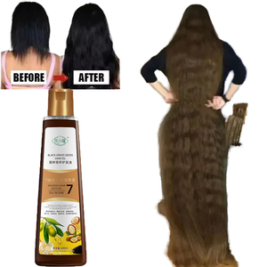 น้ำมันบำรุงเส้นผมสมุนไพรแบล็คซีด 7 1 ช่วยฟื้นฟูเส้นผมอย่างรวดเร็ว แก้ปัญหาผมแห้ง ผมร่วง ให้ผมเรียบลื่น ขนาด 200 มล. สำหรับทุกสภาพเส้นผม - Product Image 1