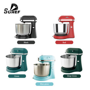 Mesin pencampur tepung Mini 3QT 300W elektrik kompak pencampur makanan Batidora Para Harina ringan untuk kue rumah batiora - Product Image 1