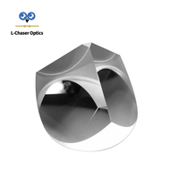 Rétroréflecteur CCR en saphir trièdre Si fusionné BK7/K9 Prisma prisme de cube d'angle pour l'arpentage de l'espace de diamètre du résonateur Laser