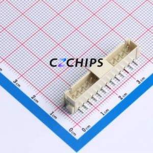 ZX-XH2.54-13PLT Wire-to-Board Pin Header SMD,P=2.5mm Connector 1x13P 2.5mm Vertical Mount XH - Product Image 1