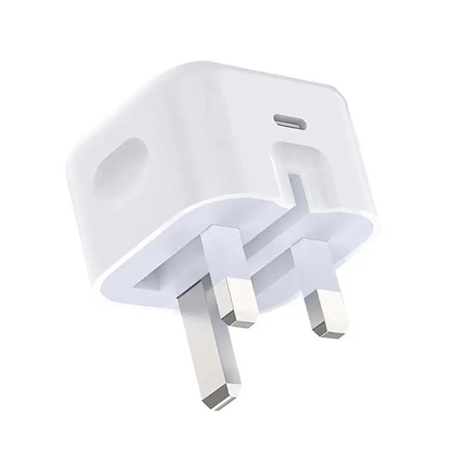 20W Type C Power Adapter for iPhone 17 16 15 14 Charger Cable EU US UK Plug USB C for iPhone Charger