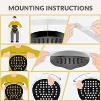 Protection de tête de raquette de padel en fibre de carbone 3K avec bande de protection transparente en TPU pour le bord de la raquette - Vente en gros