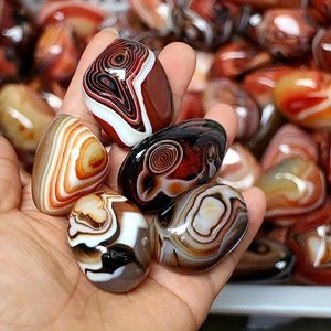 Pierres de palmier en agate sardonyx naturelle polie de haute qualité CrystalHola, 5-7 cm, pour la décoration, vente en gros - Product Image 3