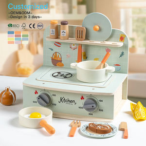 EDULAND OEM/ODM Jouet <span class=keywords><strong>de</strong></span> <span class=keywords><strong>cuisine</strong></span> en bois pour jeu <span class=keywords><strong>de</strong></span> rôle, ensemble <span class=keywords><strong>de</strong></span> <span class=keywords><strong>cuisine</strong></span> miniature éducatif et d'apprentissage DIY pour enfants - Product Image 2