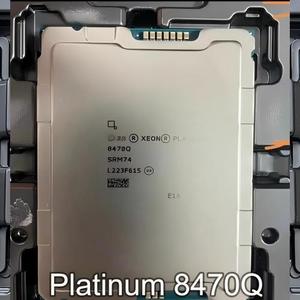 เซิร์ฟเวอร์8470Q แพลตตินัม Xeon ซีพียู2.7 GHz 44 Core 88 Thread LGA 4677สำหรับศูนย์ข้อมูลเวิร์กสเตชันเซิร์ฟเวอร์ซีพียู - Product Image 1
