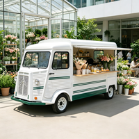 Remolque de Comida Personalizado para Crepas con Máquina Comercial para Hacer Crepas, Ideal para Negocios de Postres, Desayunos, Catering y Eventos al Aire Libre