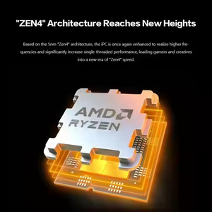 Processeur de bureau <span class=keywords><strong>AMD</strong></span> <span class=keywords><strong>Ryzen</strong></span> <span class=keywords><strong>5</strong></span> <span class=keywords><strong>7600X</strong></span> 6 cœurs, 12 threads, débloqué, haute performance, pour ordinateur de bureau, processeurs <span class=keywords><strong>AMD</strong></span> en boîte - Product Image 2