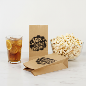 Sacs d'emballage en papier thermoscellés frites micro-ondes pop-corn pour sac de collation sandwich alimentaire - Product Image 1