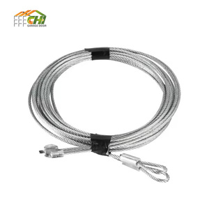 Juego de poleas y cables para <span class=keywords><strong>puerta</strong></span> de garaje de 3 ": herrajes para resortes de extensión - Product Image 1