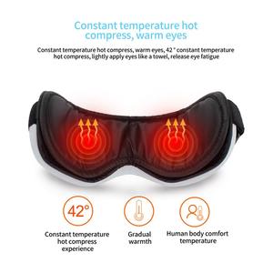 Masajeador de Ojos de música recargable de Venta caliente inalámbrico con función de control de sincronización de compresión de calor y vibración - Product Image 5