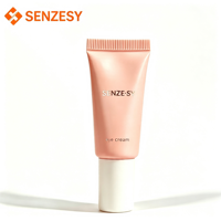 SENZESY 10ml Tabung Kosmetik Esens Wajah PE Kustom, Tabung Plastik Lunak Kosong untuk Krim BB, Kemasan Krim Mata, Tahan Lama, Dapat Diremas