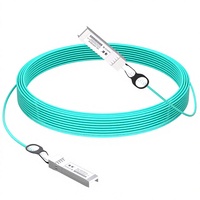 Câble de stacking AOC SFP28 25 Gbit/s à connexion directe, fibre optique multimode OM3 pour interconnexion de commutateurs de centre de données, CE ROHS