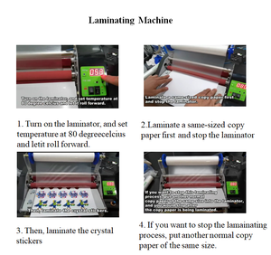 Machine de plastification à plat chaude et froide Zequan A3 A4, machine de fabrication de papier de plastification UV DTF - Product Image 2