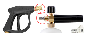 Pistolet de lavage haute pression Kanzo Electric Camouflage 5000 PSI avec buse de pulvérisation de mousse de neige - Product Image 3