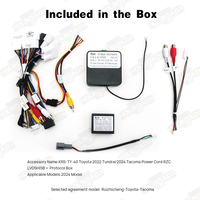 HOLROADX Pantalla Táctil LCD de 14.6 Pulgadas, Estéreo para Auto con Android Auto, Navegación GPS, CarPlay para Toyota Tacoma 2024, Multimedia, WIFI