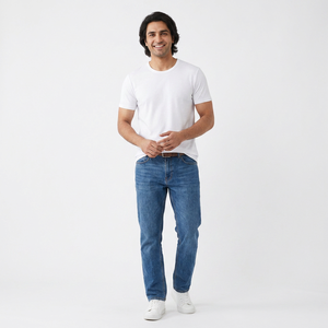 Camisetas de Verano para Hombre, Manga Corta, 100% Algodón, Transpirables, Corte Regular - Product Image 1