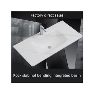 Prezzo <span class=keywords><strong>di</strong></span> fabbrica integrato <span class=keywords><strong>roccia</strong></span> lastra <span class=keywords><strong>di</strong></span> piegatura a caldo un pezzo bagno lavandino con grande qualità - Product Image 2