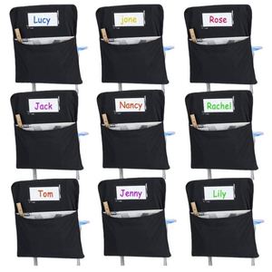 Wholesale Classroom Chair Storage Pocket Chart <b>Set</b> School Seat Back Storage Bag Cover Buddy Pocket Chair - Product Image 1