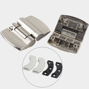 Bisagras de resorte de acero inoxidable engrosadas con cierre automático para puertas de inodoros públicos y divisiones de baños - Product Image 4