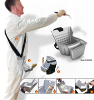 Pot de peinture pratique Paint Pal de 4 pouces