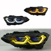 Faro LED para Auto, Luz Diurna, Direccional, Antiniebla, Conjunto de Faros para BMW Serie 4
