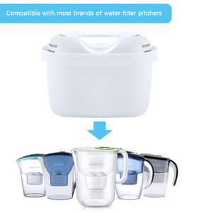 <span class=keywords><strong>Cartouche</strong></span> de filtre à eau pour usage domestique Pro/Plus, écologique, réduit le plomb, le chlore, les métaux lourds et le calcaire - Product Image 1
