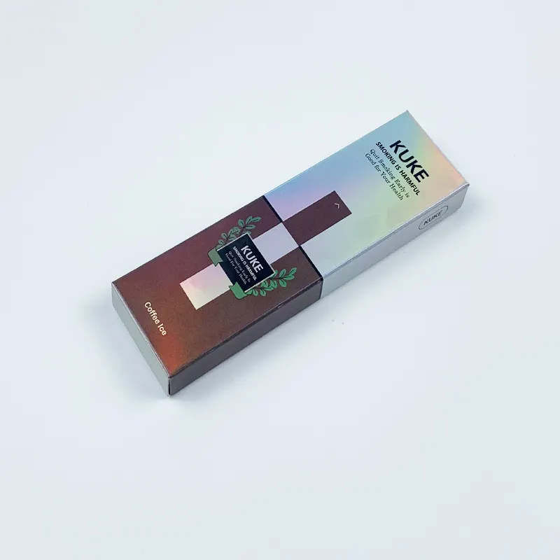 Custom Logo Printed Oil Cartridges Pods Packaging Box For Holographic Cosmetics Box Custom Lip stick Packaging box for Lipstick