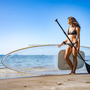 Lucidomes clear SUP Paddle Board Ocean Surfing Paddle sit <span class=keywords><strong>remo</strong></span> <span class=keywords><strong>de</strong></span> alta calidad Stand Up <span class=keywords><strong>remo</strong></span> popular - Product Image 4