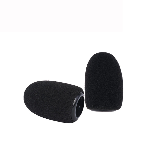 HUAIN Desktop Conference Microphone DSP Echo Cancellation LED Lights Mimi Cotton Windproof Anti-Spray Mic Sponge Cover
