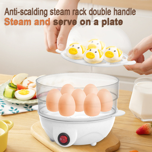 Bán Chạy Nhất Xách Tay Thép Không Gỉ Trứng Nồi Hơi Tự Động <span class=keywords><strong>Mini</strong></span> Điện Trứng Hấp Cứng Trứng Luộc Nồi - Product Image 5