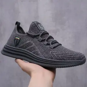 Factory wholesale men running shoes breathable outdoor sports latest sports shoes design for men