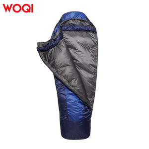 Sac de couchage pour maman WOQI, bleu, nylon imperméable, pour temps froid, adulte, extérieur, portable, léger, 800g - Product Image 4