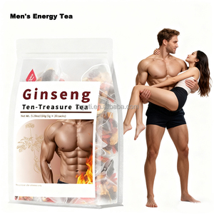 Чай для здоровья: Женьшень, Десять Сокровищ, Чай для почек, Китайский натуральный травяной чай с макой для повышения потенции и улучшения сексуальной функции - Product Image 1