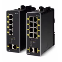Commutateur L2 basé sur une interface utilisateur (GUI) IE-1000-4P2S-LM, 6 ports, 2xGE SFP en amont, 4xFE RJ45 en aval, PoE+