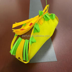 Adultos Cinco De Mayo Diademas Pizza <span class=keywords><strong>Comida</strong></span> Mexicana Fiesta Español Disfraz De Halloween Gorra para Graduación y Acción De Gracias - Product Image 5