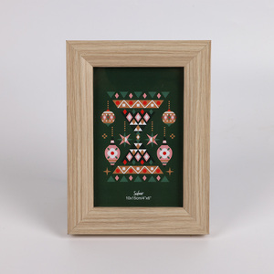 Khung ảnh cá nhân hóa bằng gỗ MDF bọc giấy, kích thước 4x6, 5x7, 8x10 inch, dùng trưng bày ảnh cưới, Giáng sinh - Product Image 3