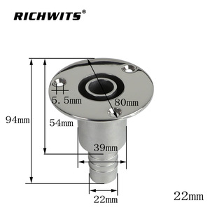 Tuyaux d'échappement en acier inoxydable 316, chauffage de stationnement avec fonctions de ventilation, trous d'échappement pour air chaud, vapeur et fumée - Product Image 6