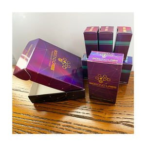 VB67 - Kotak Kertas Kemasan Peptida Kecil Desain Mewah Cetak Holografik untuk Botol 3ml - Product Image 5