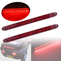 Barre de feux arrière LED rouge Newwind 11, 12V, étanche, feux de freinage, clignotants, feux de position arrière pour camion, bateau, camping-car