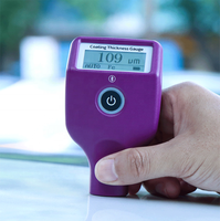 Jauge d'épaisseur de revêtement numérique CT-237 0-5000μm, rechargeable par Type-C, pour l'inspection de la peinture automobile