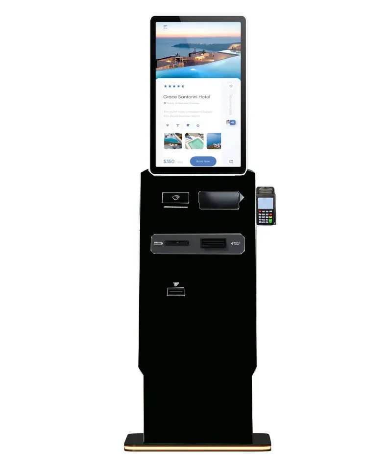 교통권 판매 카지노 및 병원용 셀프 서비스 현금 인출기 및 현금 디스펜서 지불 키오스크 ATM 기계